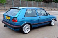 vw golf blue 64